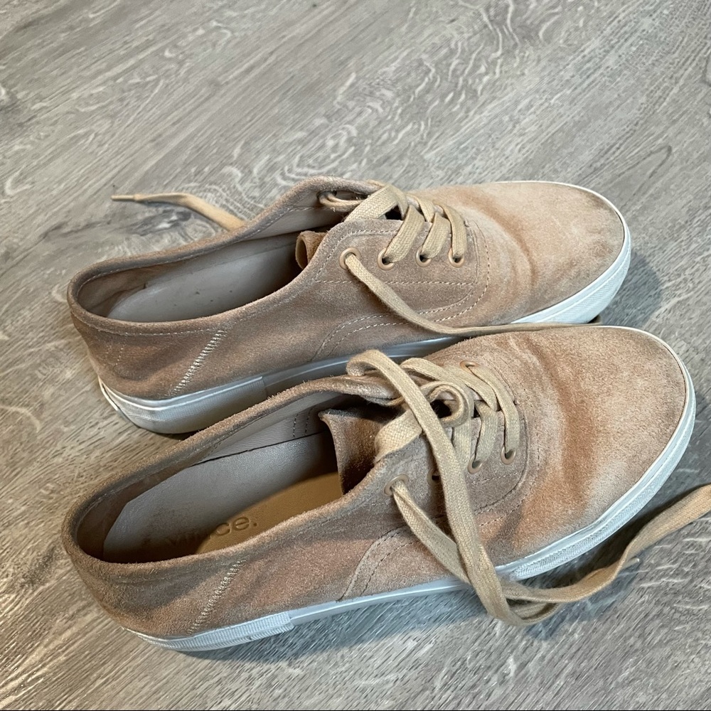 Vince. Suede Copley Platform Sneaker - image 5